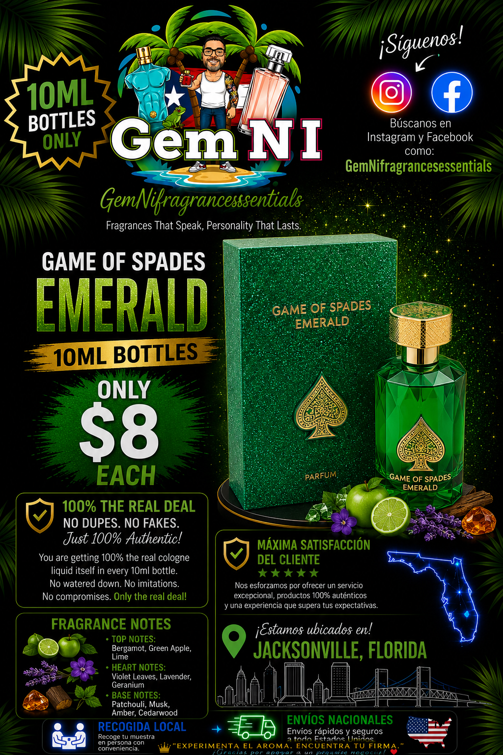 Game of Spades Emerald – Parfum
