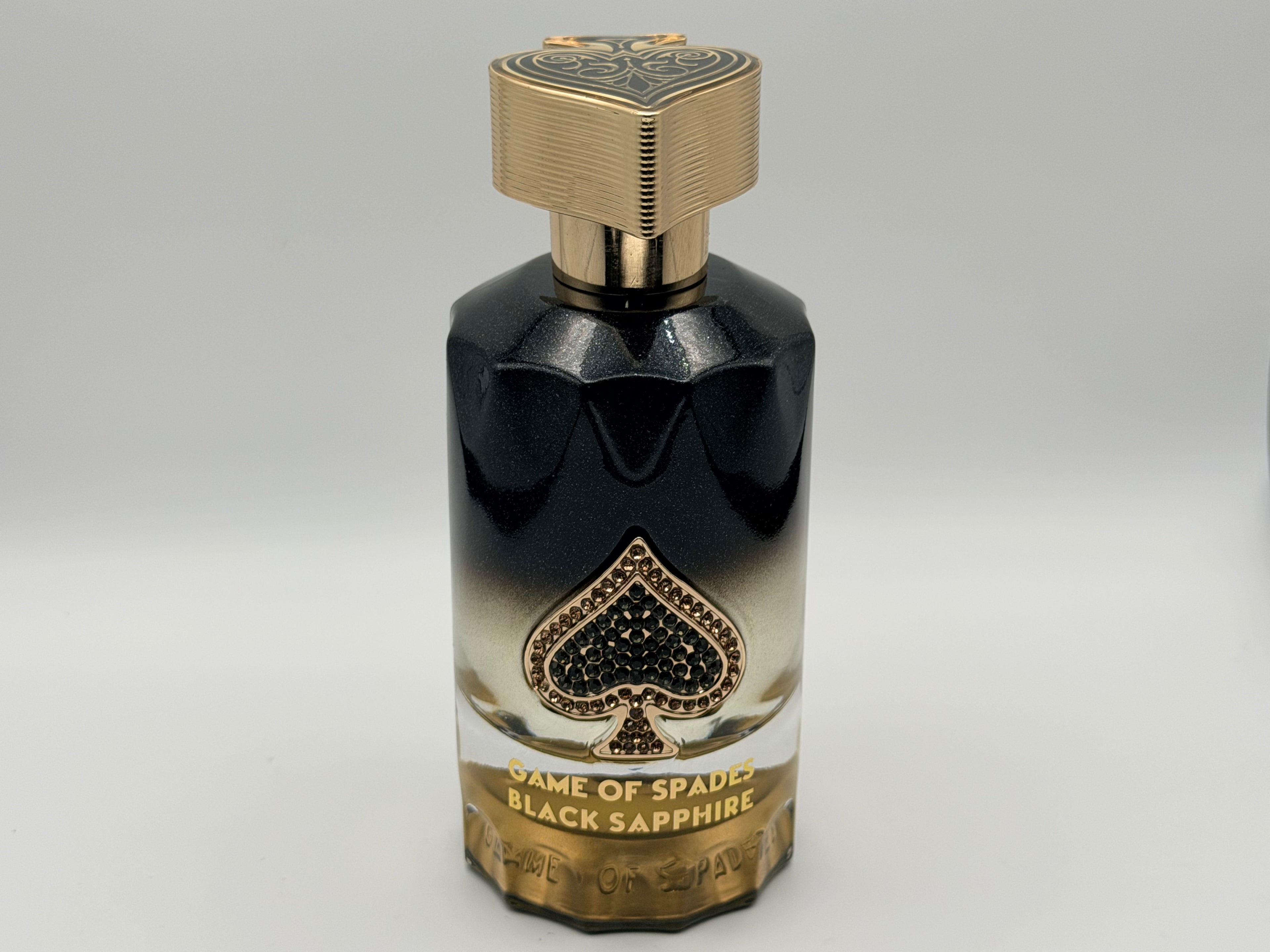 Game of Spades Black Sapphire Parfum bottle side