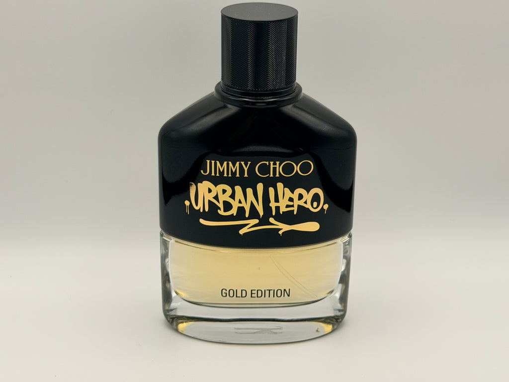 Jimmy Choo Urban Hero Gold Edition Eau de Parfum bottle