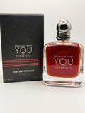 Emporio Armani Stronger With You Powerfully 100ml EDP bottle and box